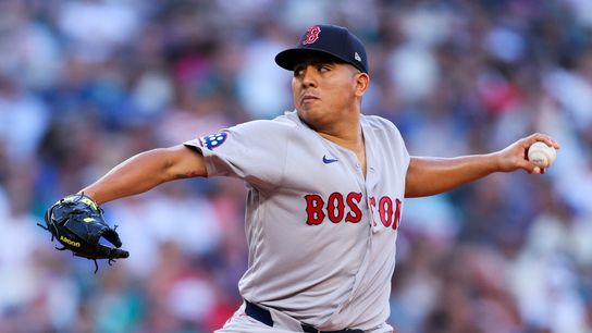 Ranger Suarez flirts with no-hitter as Red Sox beat Marines 6-2 in series opener  taken at BSJ Headquarters (Red Sox)